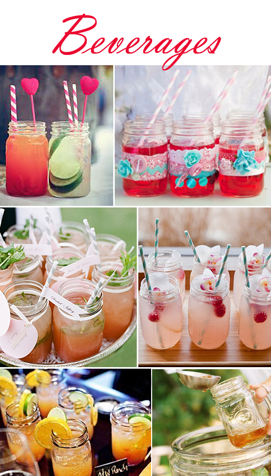 I hope the photo collages below will inspire you to consider Mason jars for