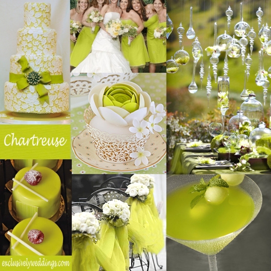 Chartreuse Wedding Color