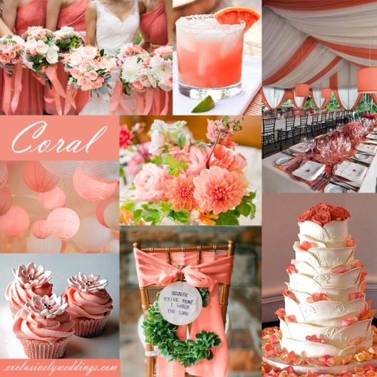Coral Wedding Color