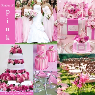 Shades of Pink Wedding
