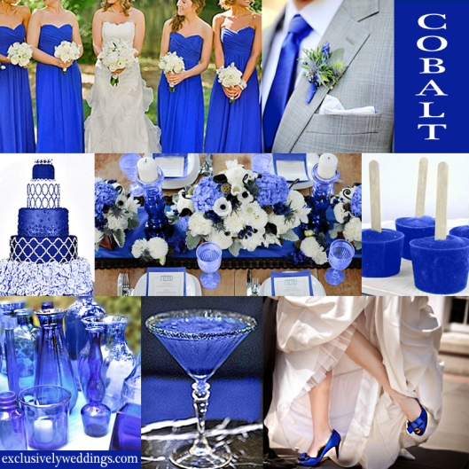 Cobalt Blue Wedding Color