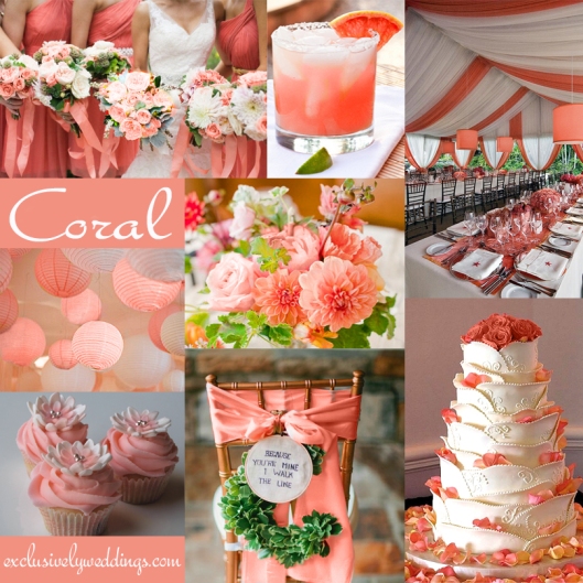 Coral-Wedding-Color