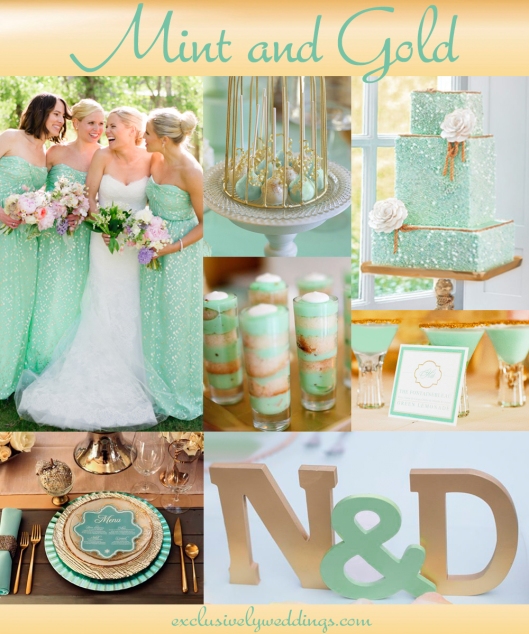 Mint_and Gold_Wedding 2014