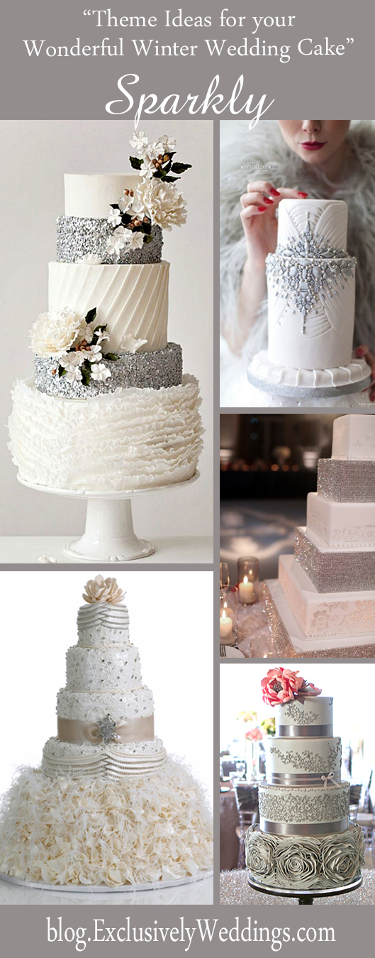 Theme_Ideas_ for_ Your_ Wonderful_ Winter_ Wedding_ Cake_ Sparkly