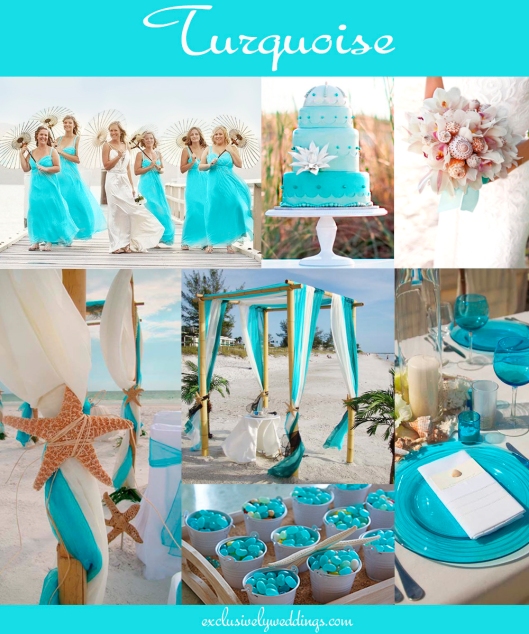 Turquoise-Wedding-Color-Beach