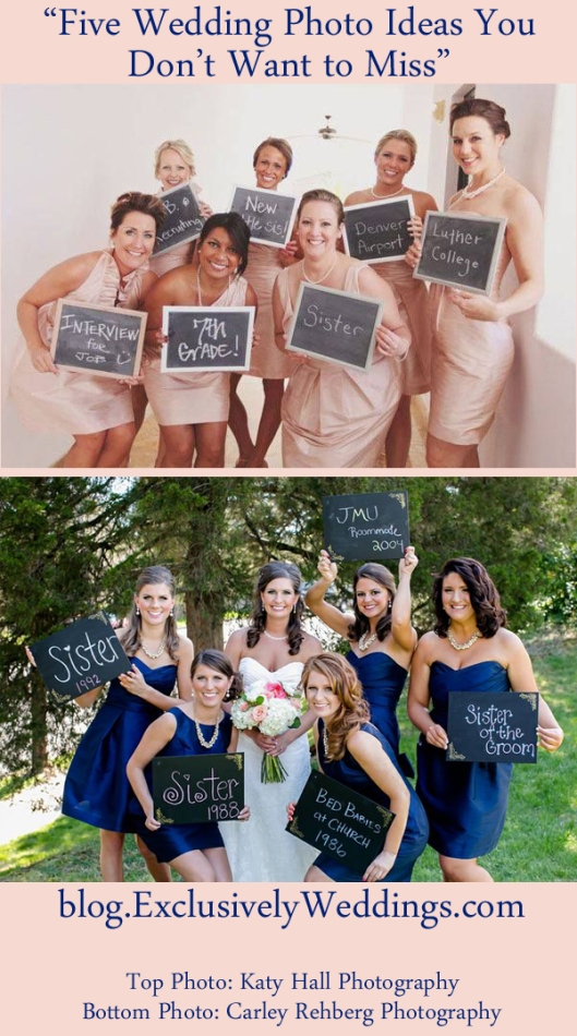 Five Wedding Photo Ideas You Don't Want to Miss - How the Bridesmaids Met the Bride