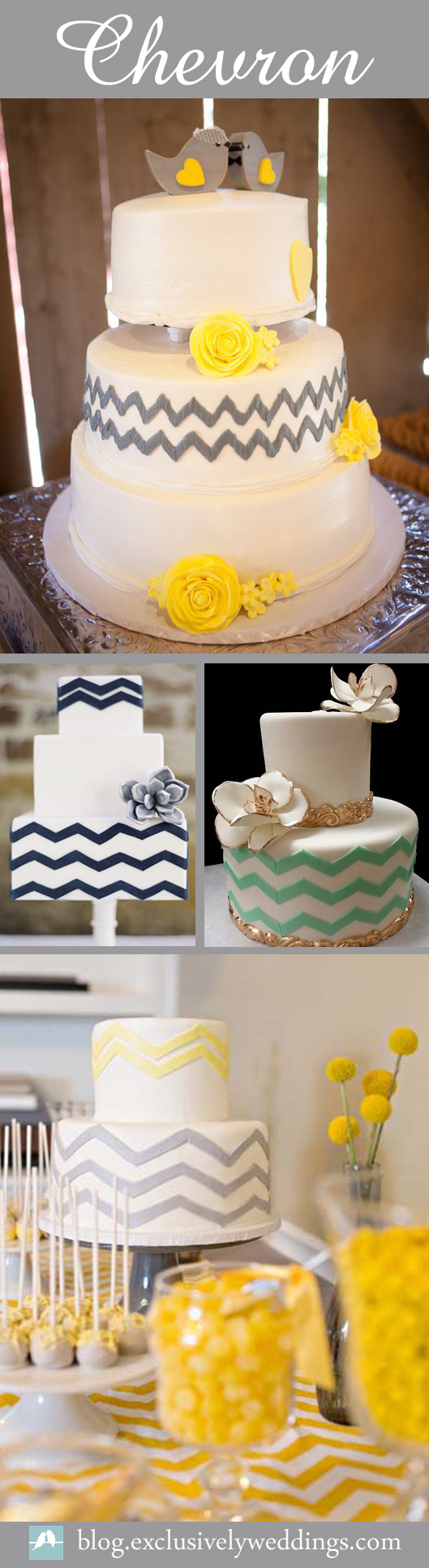 Chevron-Wedding-Cake-Ideas