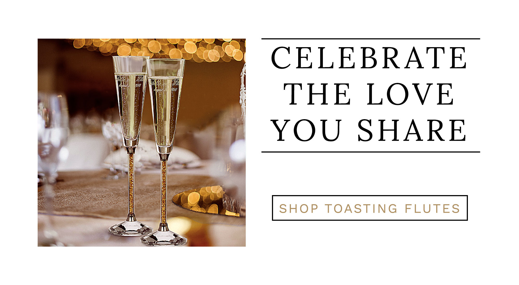 shop toasting flutes exclusively weddings